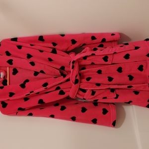 Totally Pink Woman's Bath Robe Size: L
